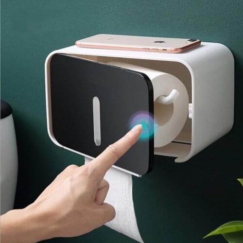 2020 New Wet&Tissue Box Paper Rack Office Table Accessories Facial Case Holder Napkin Tray for Home Hotel Car Paper Storage Box