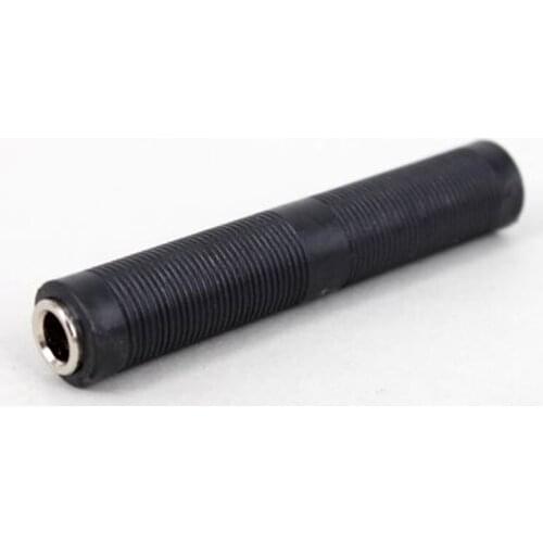 6.35mm F/ F 6.35mm Audio Stereo Double Head Plug Adaptor Microphone Converter Coupler Cable Joiner Female To Female Connector