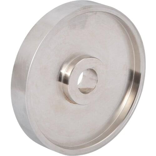 6" inch Grit 46-2000 Electroplated Diamond Grinding Wheel, Flat Wheel, For Bracelet Molding Gemstone Edging Correction Polishing