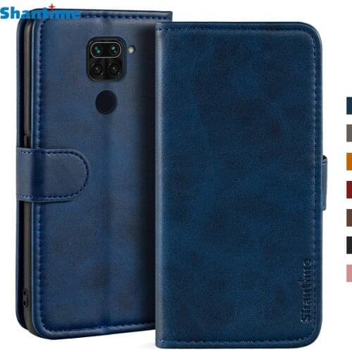Case For Xiaomi Redmi Note 9 Case Magnetic Wallet Leather Cover For Xiaomi Redmi 10X 4G Stand Coque Phone Cases