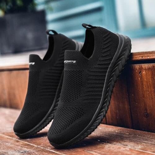 Summer Mesh Men Shoes 2021 Lightweight Sneakers Fashion Casual Walking Shoes Breathable Designer Mens Loafers Zapatillas Hombre