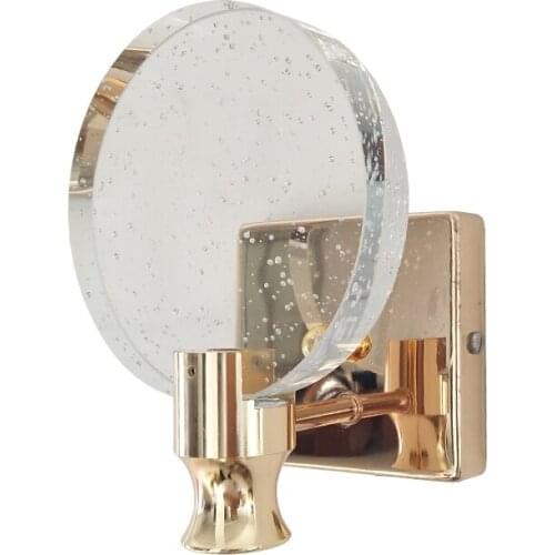 Simple Bedroom Living Room Crystal Wall Lamp Mirror Front Lamp Bathroom Makeup Lamp Wall Lights Home Decor Lights Mirror Light