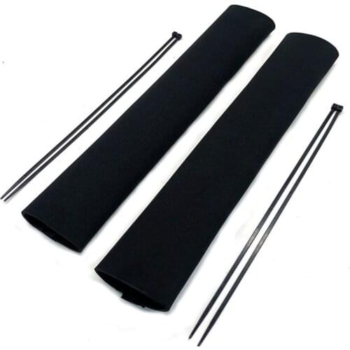 Front Fork Protector Black Colour Shock Absorber Guard Wrap Cover For CRF YZF KTM KLX Dirt Bike Motorcycle ATV Quad Motocross