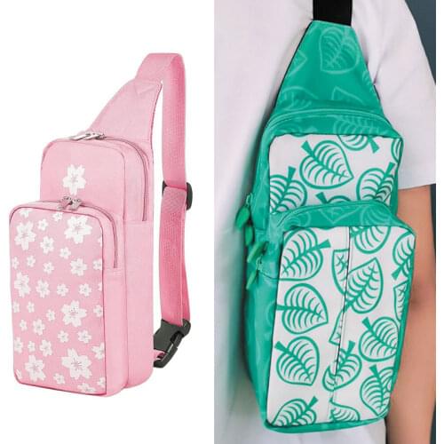 Shoulder Crossbody Storage Bag For Nintendo Switch Travel Carry Case For Nintendo Switch Lite Game Console Dock Accessories Bags