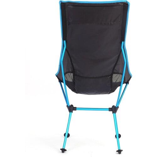 Outdoor Camping Chair Oxford Cloth Portable Folding Lengthen Camping Ultralight Chair Seat for Fishing Festival Picnic BBQ Beach