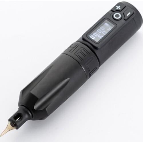 One Pcs High Quality Wireless Tattoo Mahcine Pen Swiss Motor Strong Quiet 1800mA/h Battery Adjust Work Voltage For Tattoo