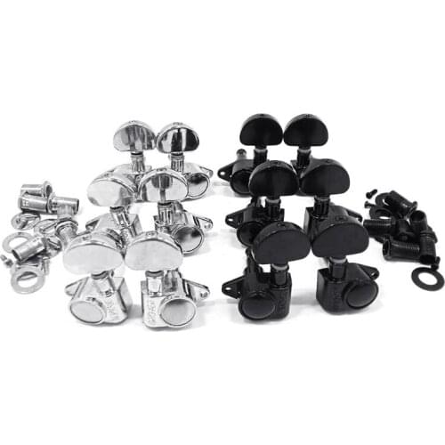 1Set 3L3R Sealed Guitar String Key Tuners Tuning Pegs Machine Heads for Electric Acoustic Guitars Accessories N0PC