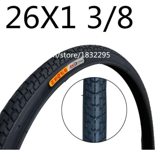 1PC CST 26X1 3/8 Tires Steel Wire tire and folding Bike bicycle parts accessories 26X1 3/8