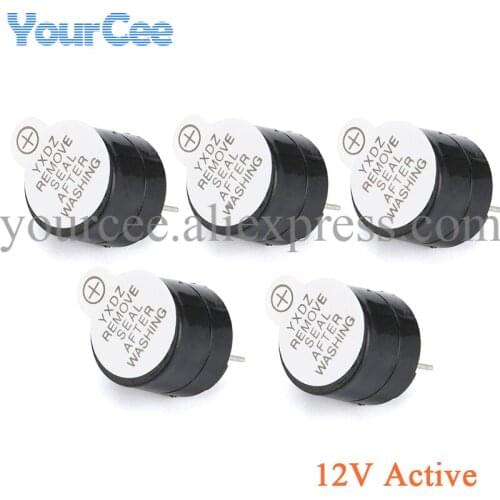 10pcs 12V Active Buzzer Alarm Sounder Speaker Electromagnetic SOT