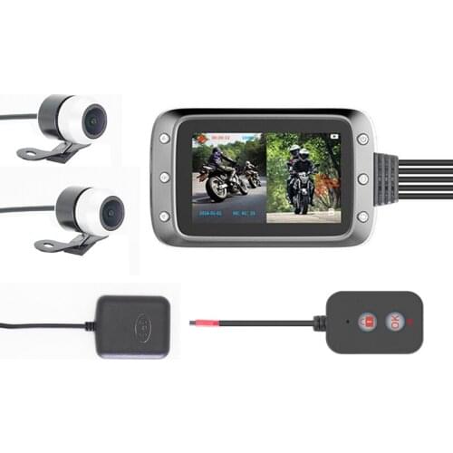 2 Channel motorcycle DVR / motorcycle camera/motocycle black box