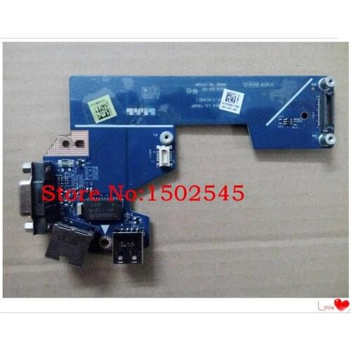Free shipping original laptop USB board card board VGA board for DELL Latitude E5530 LS-7908P CN-0826R6 USB LAN VGA board
