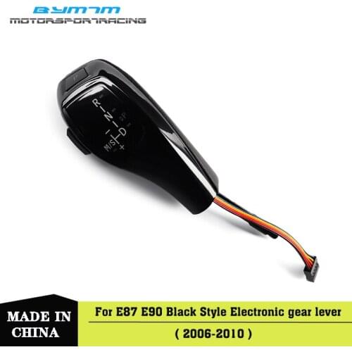 Left-hand drive LED Black Shift Lever knob For BMW E87 E90 E91 E92 E93 E89 E82 E88