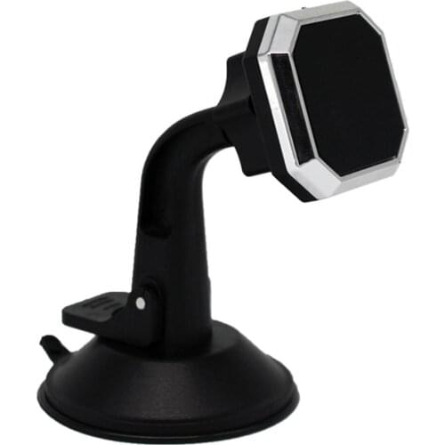 Mobile Phone Holder Curved Magnetic Car Holder Magnet Suction Cup Mobile Phone Holder Magnetic Desktop Bracket