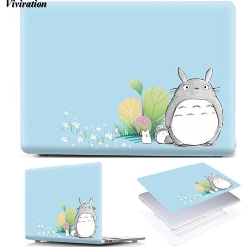 For Huawei MateBook X Pro 13.9" MACH-W19 ,WRT-W29 Cute Totoro Prints Replace Shell For Mate D14 NBL-WAQ9R, Mate 13 Laptop Case