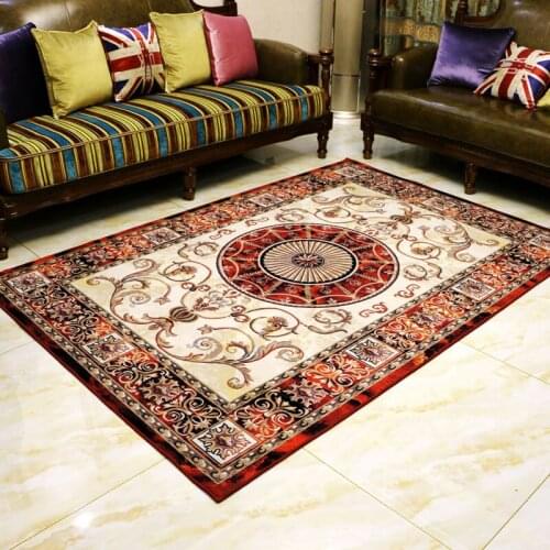 LIU 140*200cm European style Carpet flower rug simple modern bedroom living rooml luxury table sofa carpet bedside blanket