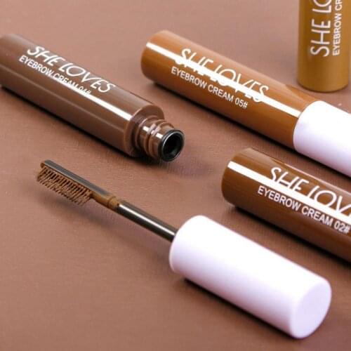 NEW Fiber Eyebrow Dyeing Cream, Waterproof, Ultra-fine Drawing Eyebrow pencil Eyebrow Enhancers Eyes Makeup TSLM1