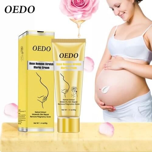 OEDO Rose Remove Stretch Marks Cream Maternity Skin Repair Anti Wrinkle Anti Aging Remove Pregnancy Scars Firming Body Skin Care