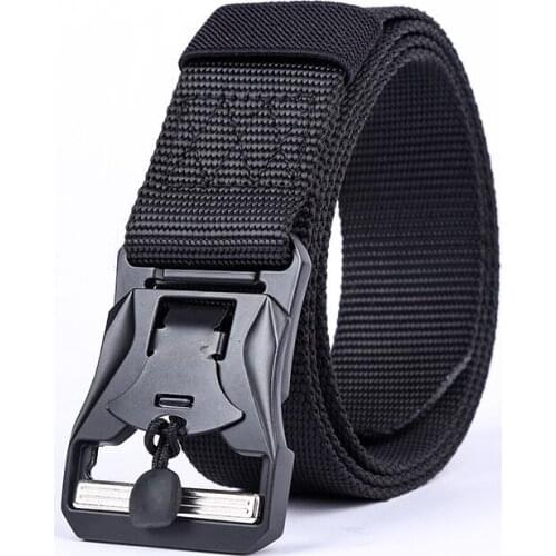 NEW Military Equipment Combat Tactical Belts for Men US Army Training Nylon Metal Buckle Waist Belt Outdoor Hunting Waistband