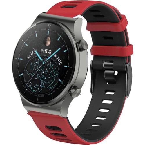 20mm 22mm Soft Silicone Sport Strap For Xiaomi LS05 Strap Bracelet For HUAWEI WATCH GT 2 Watchband Band For Garmin Forerunner245