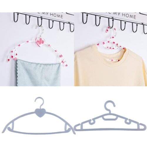 Crystal Epoxy Resin Mold Clothes Hanger Silicone Mould DIY Crafts Clothing Stand Rack Casting Tools