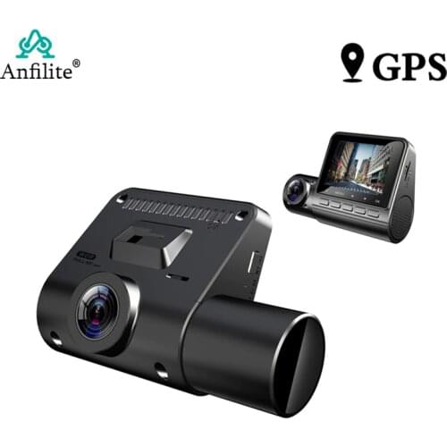 Anfilite 2 inch Dash Cam Smart Car DVR Camera 1080P ADAS Night Vision GPS track WiFi DVR 24H Parking Monitor