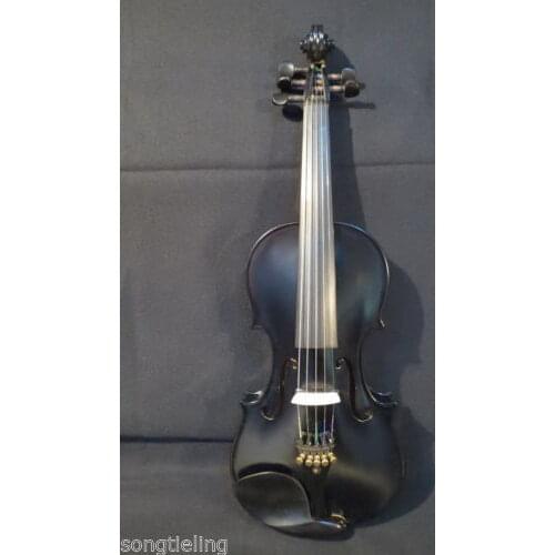 Hand-made solid wood Back colors 5 strings electric & acoustic viola 16"