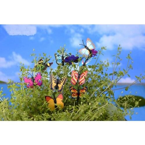 20pcs/lot Butterfly Animal Wall Stickers Comfortable life New Landscaping Decoration Heart Shaped Decals for Kids Craft KS 036