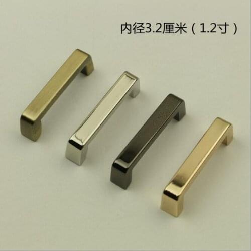 20 PCS/lot) DIY hand leather luggage bag inner diameter 32mm arch bridge hanging hook metal accessories