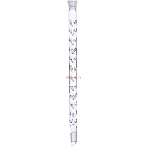 400mm,24/29,Glass Vigreux Distilling Column,Distillation Column,Lab glassware