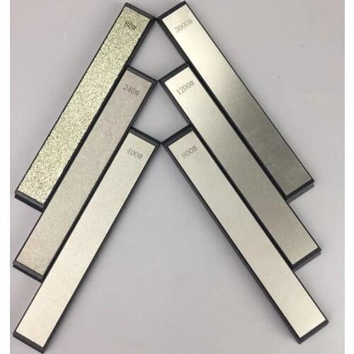 6 pieces of 80/240/400/800/1200/3000 # Sharpener Diamond stone Whetstone Apex Sharpener blade sharpener sharpening stone bar