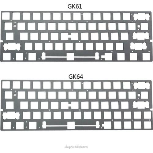 Aluminum Plate Positioning Board Plate-mounted Stabilizers For GH60 XD64 DZ60 GK61 GK64 Gk64x GK64xs D24 20 Dropship