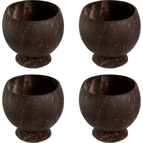 Can Pouring Candle Coconut Shell Cup,Coconut Cup Bowl,Coconut Wood Bowl, Creative Decoration Bowl,Storage Bowl