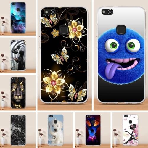 Case For Huawei P10 Lite Case Silicone Funda Capa Coque Soft TPU Back Cover For Huawei P10 Lite P10Lite P 10 Lite Phone Case