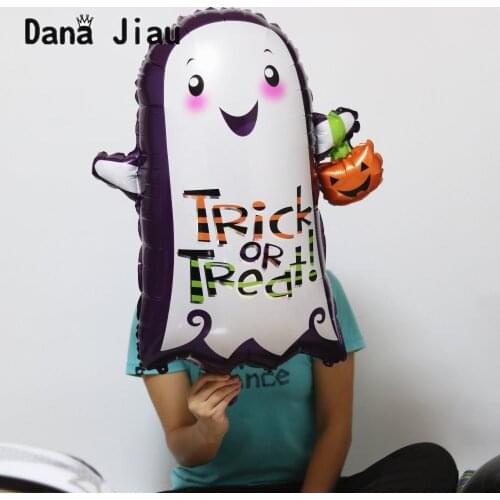 Dana Jiau ghost pumpkin Balloon Halloween Party Decorations Foil Inflatable Toys toy bithday holiday balls Supplie
