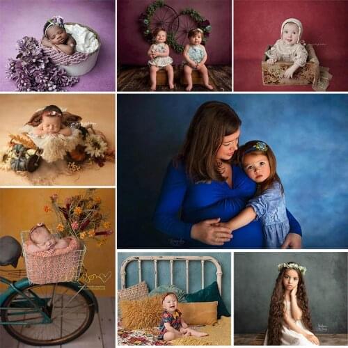 Mocsicka Gradient Solid Color Wall Photography Backdrop Abstract Newborn Baby Parturient Portrait Background For Photo Studio