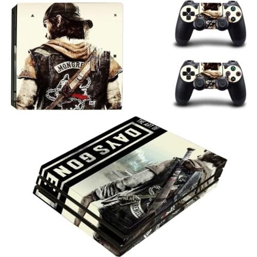 Game Days Gone PS4 Pro Skin Sticker Decal for PlayStation 4 Console and Controllers PS4 Pro Skin Sticker Vinyl