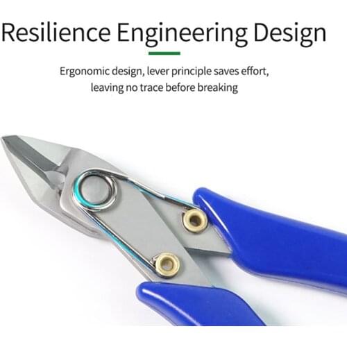Relife RL-0001 side Snips flush pliers For lead wire Cable rubber hose adhesive tape precision cutting