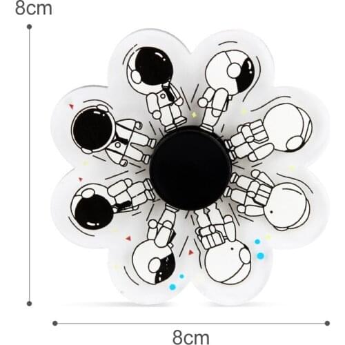 New Whirling Running Animation Fidget Spinner Cartoon Anime Running Dynamic Hand Spinner for Children Adult Stress Relief Toys