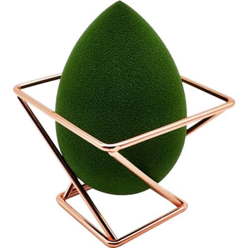 1PC Make Up Organizer Makeup Sponge Powder Puff Rack Egg Powder Puff Bracket Box Dryer Organizer Beauty Shelf Holder Tools