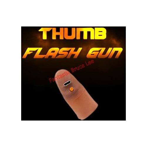 Thumb Flash Gun - Rechargeable --Magic Trick, Fun Magic, Party Magic,Fire Magic