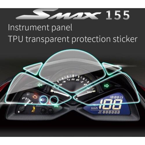 Motorcycle Instrument Film Transparent Protective Code Meter Decoration Tpu Sticker Modification for Yamaha Smax155