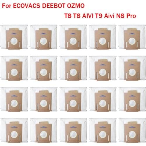 Replacement Dust Bag For ECOVACS DEEBOT OZMO T8 T8 AIVI T9 Aivi N8 Pro Robot Vacuum Cleaner Spare Parts Dust Box Accessories