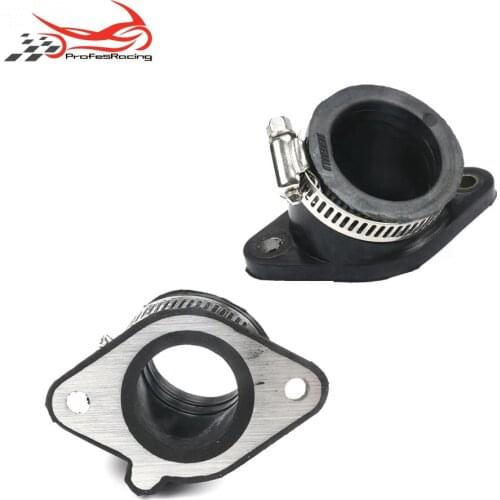Nibbi Motorcycle Rubber Adapter Inlet Intake Pipe For KAYO T2 T4 CB250 Dirt Bike Motocross Modified PWK 28 30mm carburetor