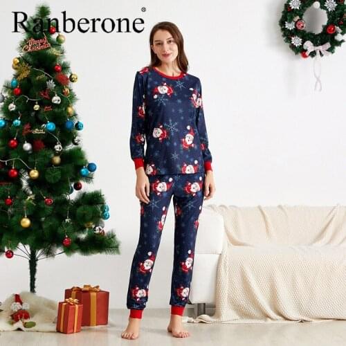 Women 2 PCS Sets Matching Adult Kids Christmas Family Clothing Dark Blue Suit Female Clothing Casual Breathable Tops Leggings