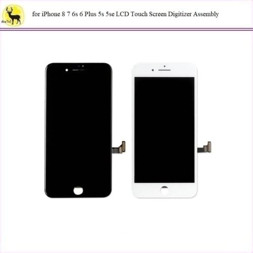 10Pcs AAA+ Tested Phone LCD Touch Screen Digitizer Assembly for i phone 8 7 6s 6 Plus 8P 7P 6SP 6P 5s 5se 8G LCD Display Screen