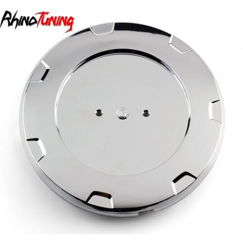 4PC 203mm/188mm Silver ABS Car Wheel Hub Center Cap Fit Rim Hubcap 2006-2015 Escalade ESV EXT 22 inch #9595475 #9596649
