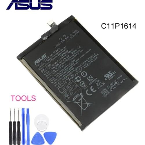 Original ASUS C11P1614 Phone Battery For ASUS ZenFone 3S MAX Dual SIM TD-LTE ZenFone Pegasus 3S ZC521TL 5000mAh High Capacity