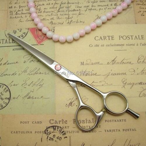 Free ship! Japanese 440C professional high quality hair cutting scissors 6 inch hair styling scissors