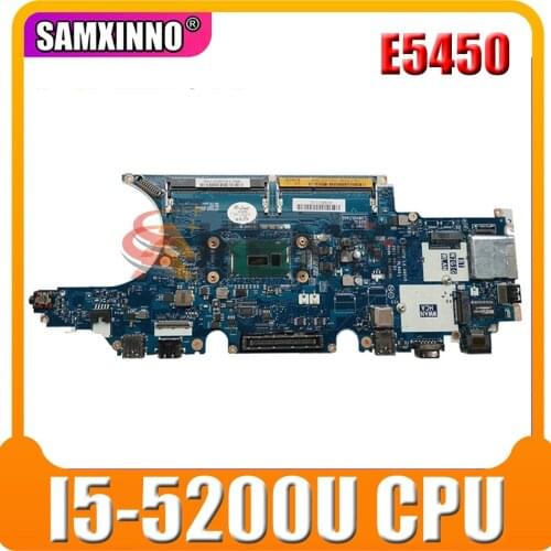 For DELL Latitude E5450 I5-5200U Laptop Mainboard CN-04CNY4 ZAM70 LA-A901P SR23Y Notebook Motherboard