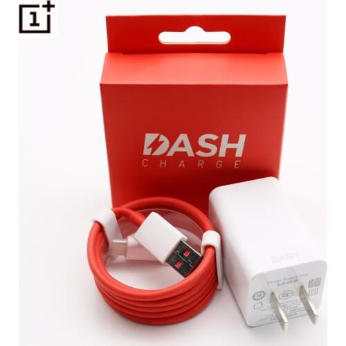 Oneplus 7 dash charger Original One Plus 6 6t/5t/5/3t/3 Smartphone 5V/4A Fast Charge Usb Wall EU Power Adapter Usb Type C cable